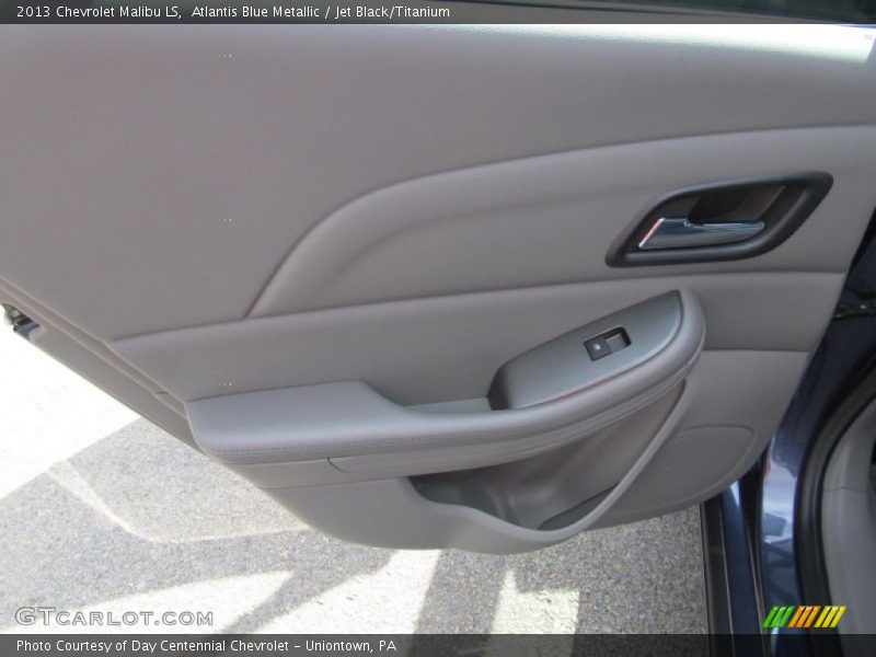 Atlantis Blue Metallic / Jet Black/Titanium 2013 Chevrolet Malibu LS