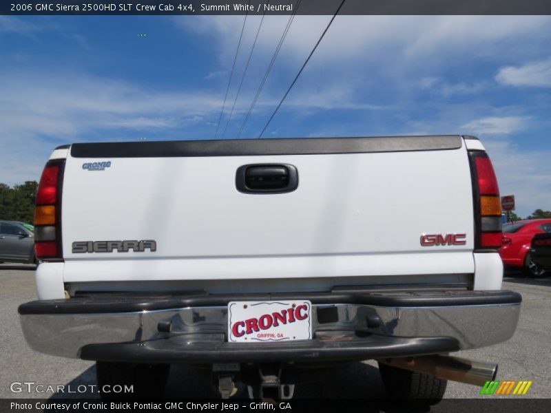 Summit White / Neutral 2006 GMC Sierra 2500HD SLT Crew Cab 4x4