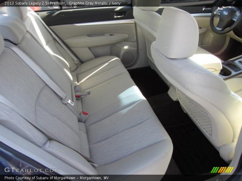 Graphite Gray Metallic / Ivory 2013 Subaru Legacy 2.5i Premium
