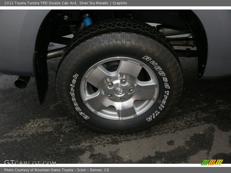 Silver Sky Metallic / Graphite 2013 Toyota Tundra TRD Double Cab 4x4