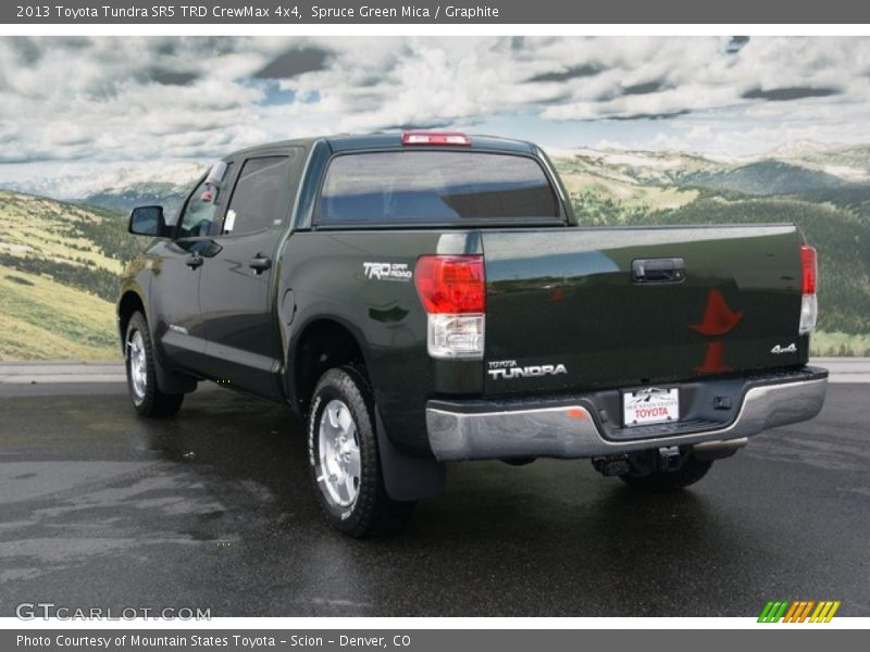 Spruce Green Mica / Graphite 2013 Toyota Tundra SR5 TRD CrewMax 4x4