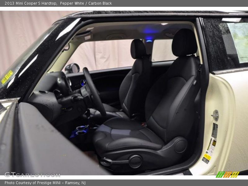 Pepper White / Carbon Black 2013 Mini Cooper S Hardtop