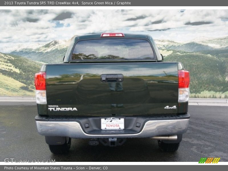 Spruce Green Mica / Graphite 2013 Toyota Tundra SR5 TRD CrewMax 4x4