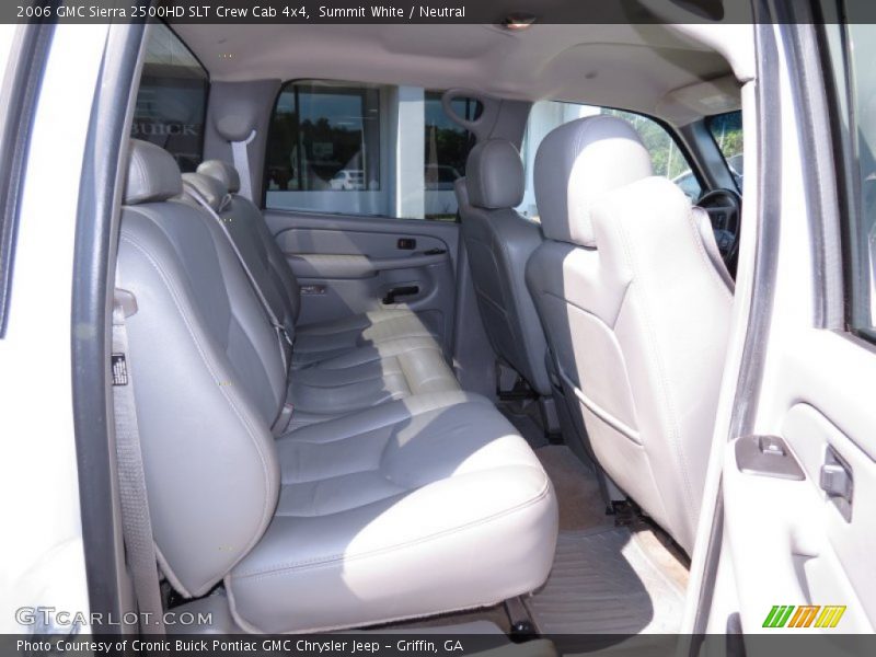 Summit White / Neutral 2006 GMC Sierra 2500HD SLT Crew Cab 4x4