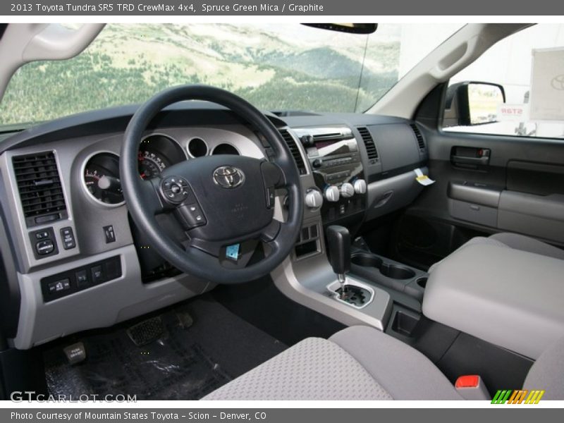 Graphite Interior - 2013 Tundra SR5 TRD CrewMax 4x4 