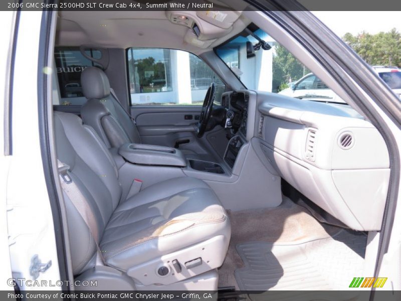 Summit White / Neutral 2006 GMC Sierra 2500HD SLT Crew Cab 4x4