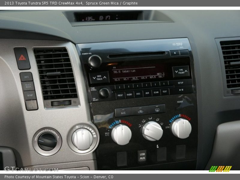 Spruce Green Mica / Graphite 2013 Toyota Tundra SR5 TRD CrewMax 4x4
