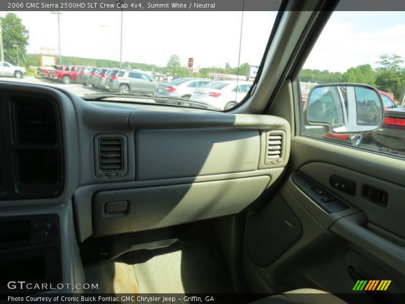 Summit White / Neutral 2006 GMC Sierra 2500HD SLT Crew Cab 4x4