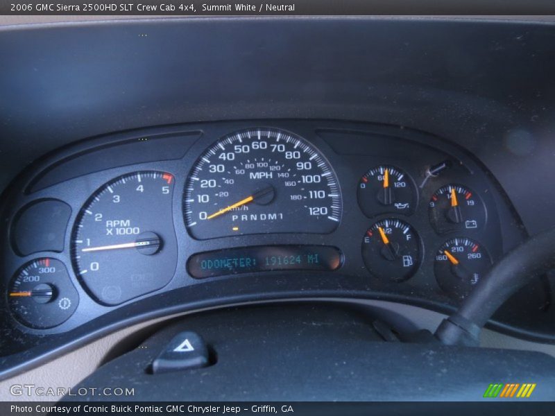 Summit White / Neutral 2006 GMC Sierra 2500HD SLT Crew Cab 4x4