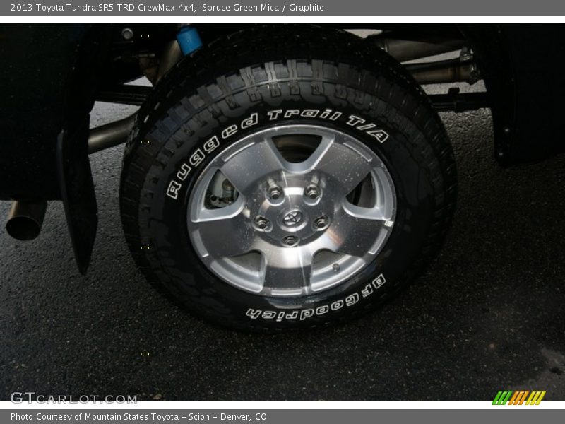 Spruce Green Mica / Graphite 2013 Toyota Tundra SR5 TRD CrewMax 4x4