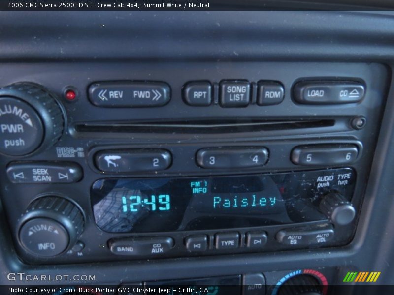 Summit White / Neutral 2006 GMC Sierra 2500HD SLT Crew Cab 4x4