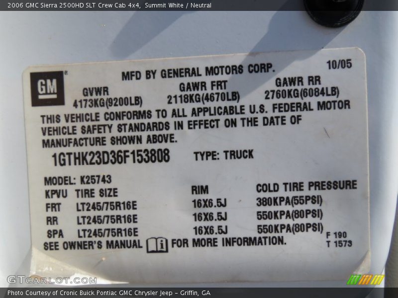 Summit White / Neutral 2006 GMC Sierra 2500HD SLT Crew Cab 4x4