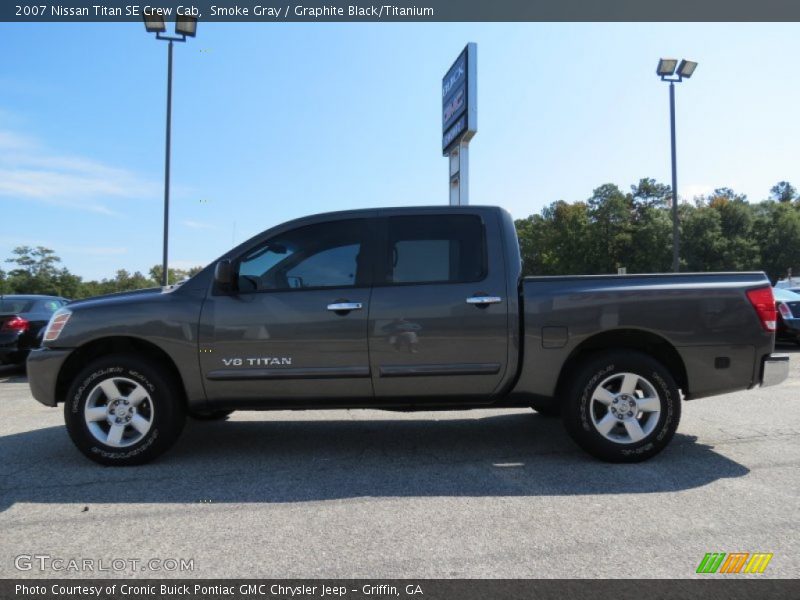 Smoke Gray / Graphite Black/Titanium 2007 Nissan Titan SE Crew Cab