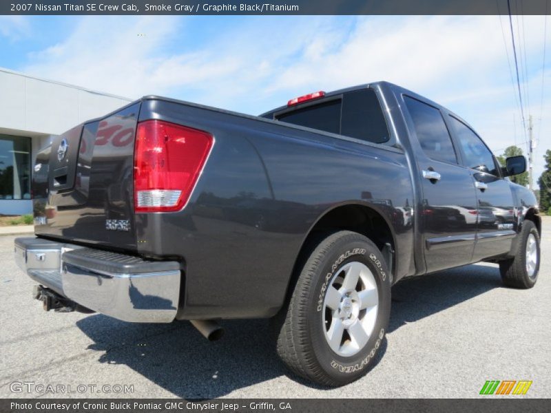 Smoke Gray / Graphite Black/Titanium 2007 Nissan Titan SE Crew Cab