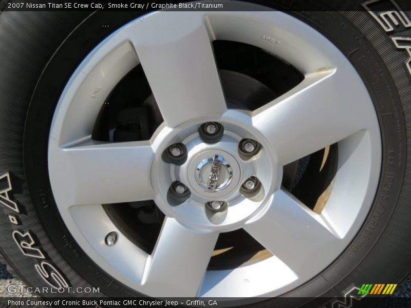Smoke Gray / Graphite Black/Titanium 2007 Nissan Titan SE Crew Cab