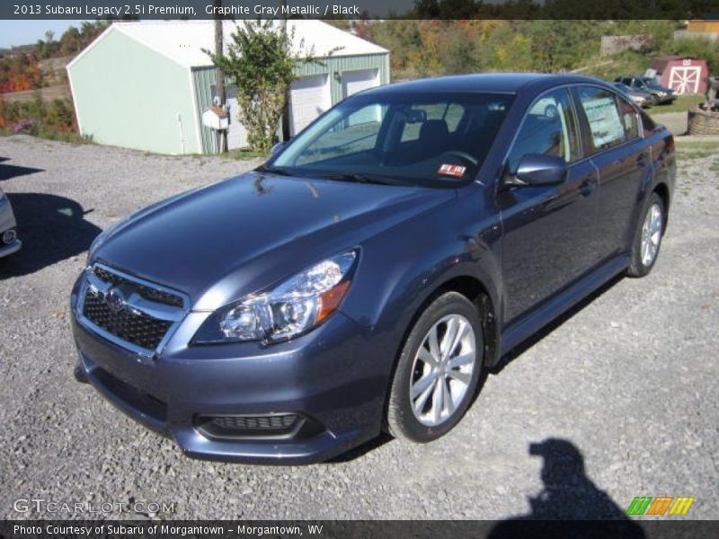 Graphite Gray Metallic / Black 2013 Subaru Legacy 2.5i Premium