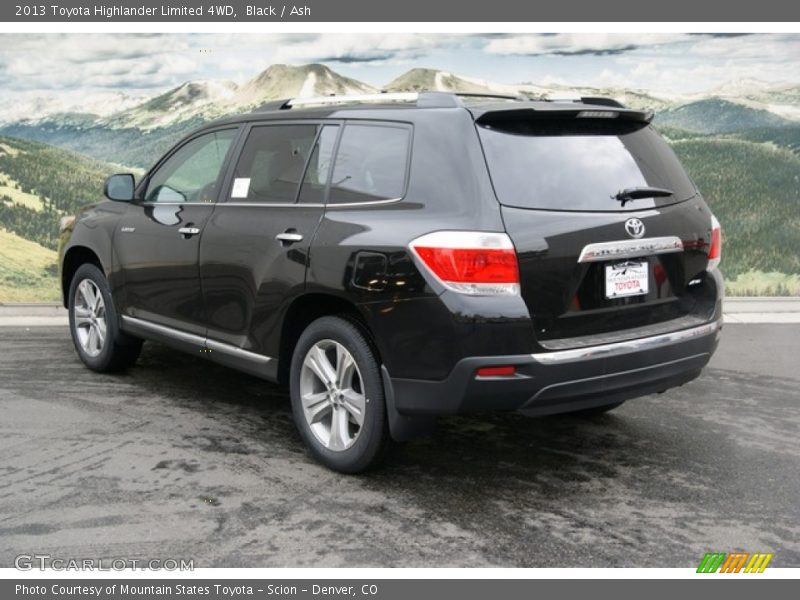 Black / Ash 2013 Toyota Highlander Limited 4WD