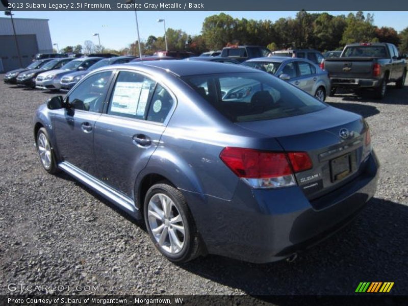 Graphite Gray Metallic / Black 2013 Subaru Legacy 2.5i Premium