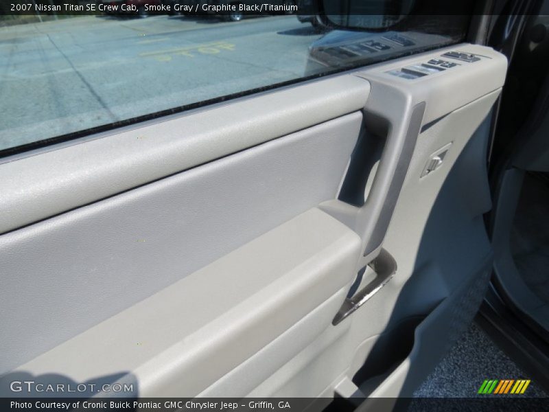 Smoke Gray / Graphite Black/Titanium 2007 Nissan Titan SE Crew Cab