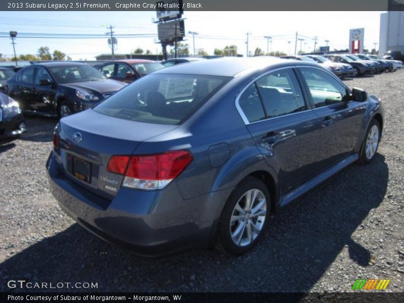 Graphite Gray Metallic / Black 2013 Subaru Legacy 2.5i Premium