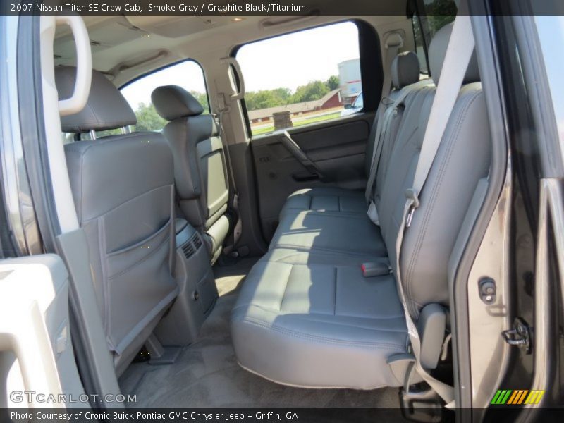 Smoke Gray / Graphite Black/Titanium 2007 Nissan Titan SE Crew Cab