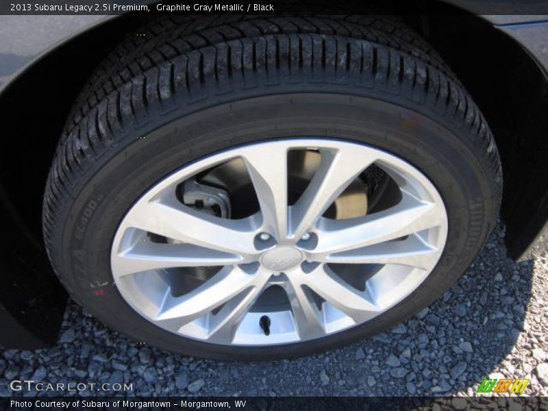 Graphite Gray Metallic / Black 2013 Subaru Legacy 2.5i Premium