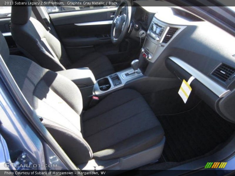 Graphite Gray Metallic / Black 2013 Subaru Legacy 2.5i Premium