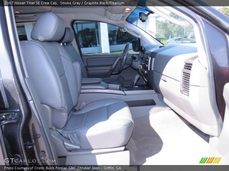 Smoke Gray / Graphite Black/Titanium 2007 Nissan Titan SE Crew Cab
