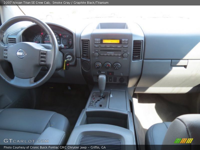 Smoke Gray / Graphite Black/Titanium 2007 Nissan Titan SE Crew Cab