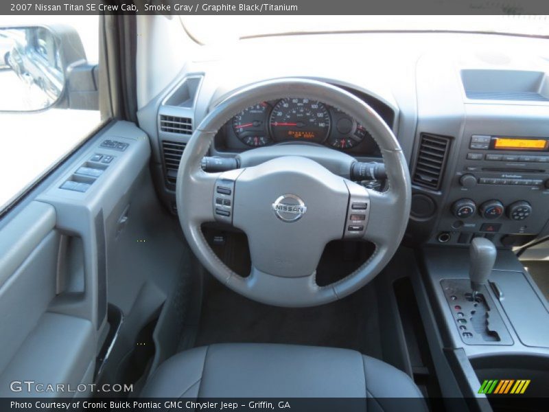 Smoke Gray / Graphite Black/Titanium 2007 Nissan Titan SE Crew Cab