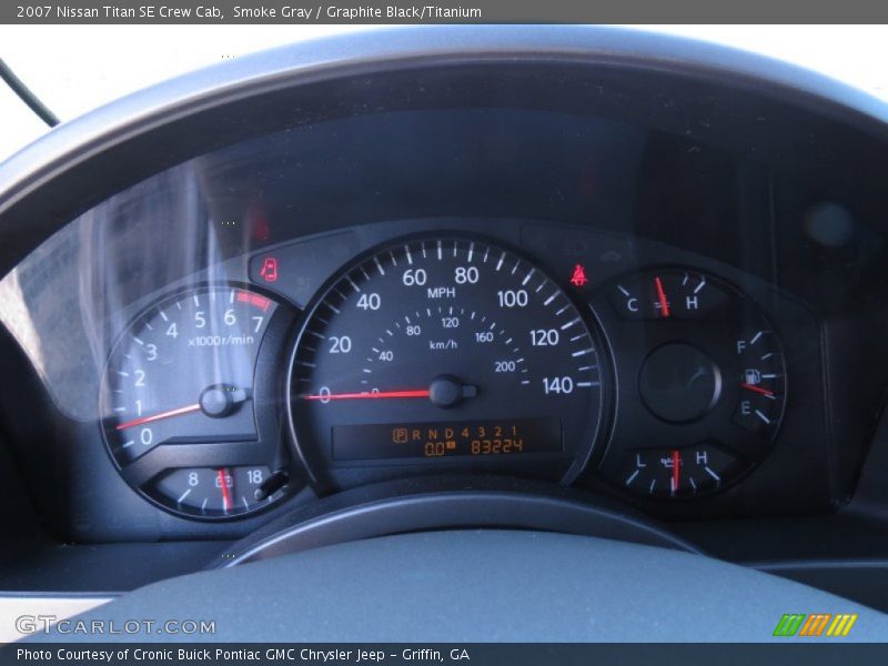 Smoke Gray / Graphite Black/Titanium 2007 Nissan Titan SE Crew Cab