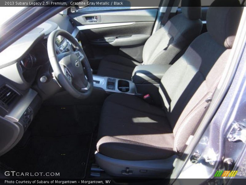 Graphite Gray Metallic / Black 2013 Subaru Legacy 2.5i Premium