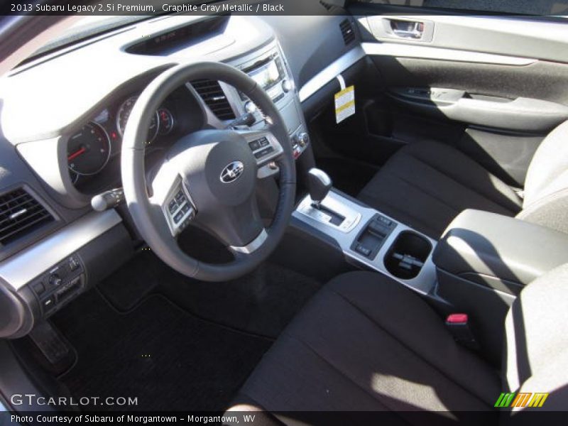 Graphite Gray Metallic / Black 2013 Subaru Legacy 2.5i Premium