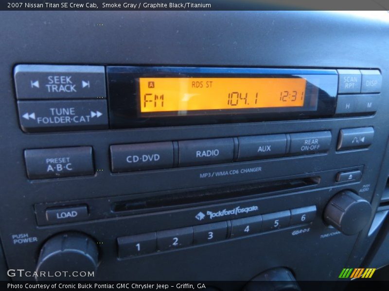 Smoke Gray / Graphite Black/Titanium 2007 Nissan Titan SE Crew Cab