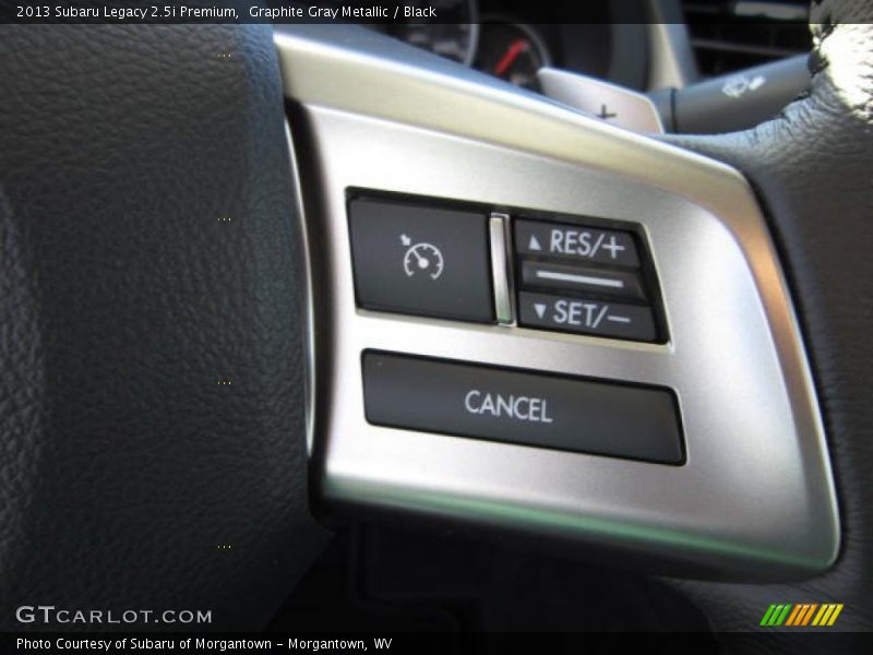 Graphite Gray Metallic / Black 2013 Subaru Legacy 2.5i Premium