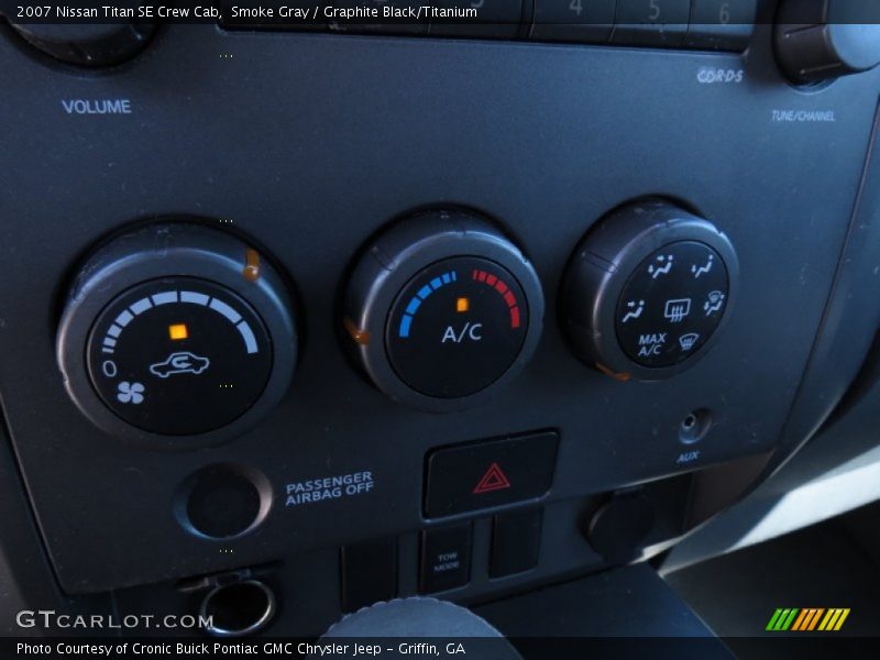 Smoke Gray / Graphite Black/Titanium 2007 Nissan Titan SE Crew Cab