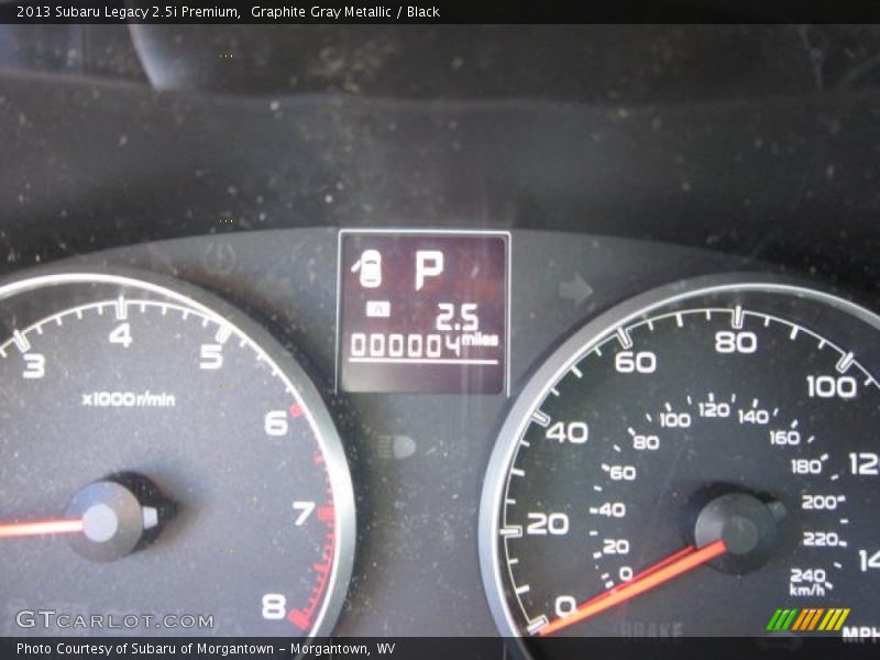Graphite Gray Metallic / Black 2013 Subaru Legacy 2.5i Premium