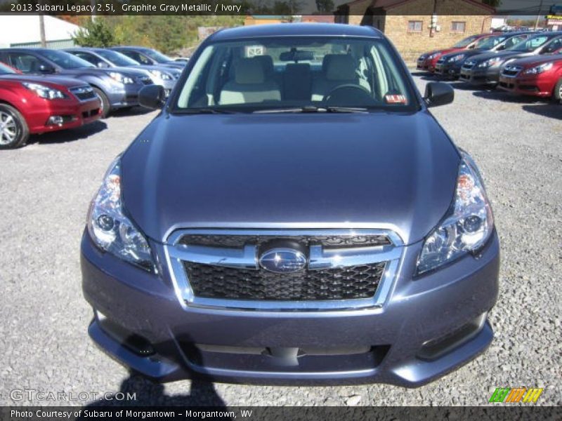 Graphite Gray Metallic / Ivory 2013 Subaru Legacy 2.5i