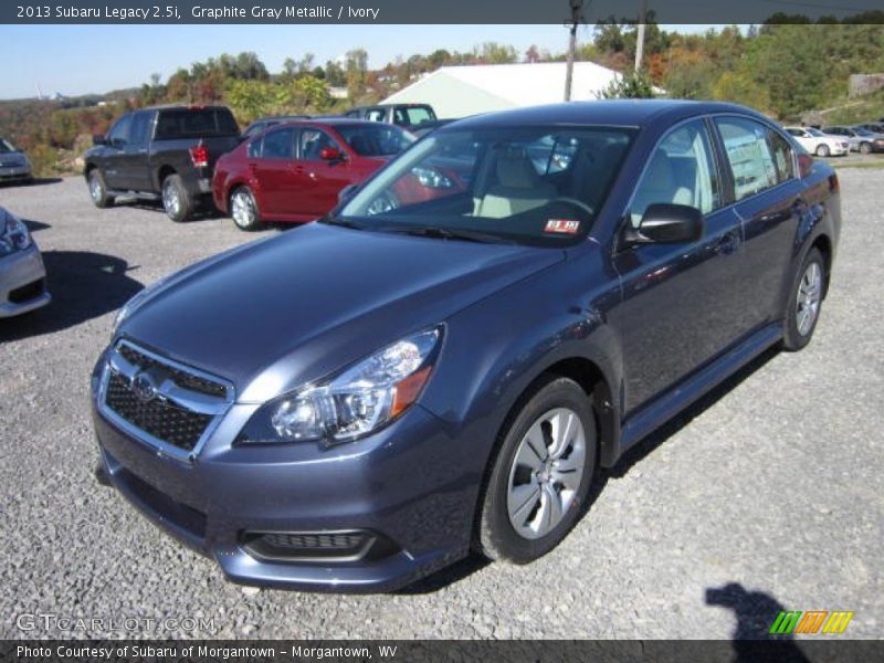 Graphite Gray Metallic / Ivory 2013 Subaru Legacy 2.5i