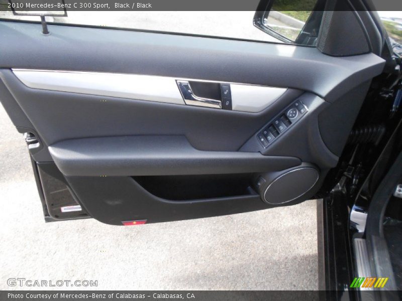 Black / Black 2010 Mercedes-Benz C 300 Sport
