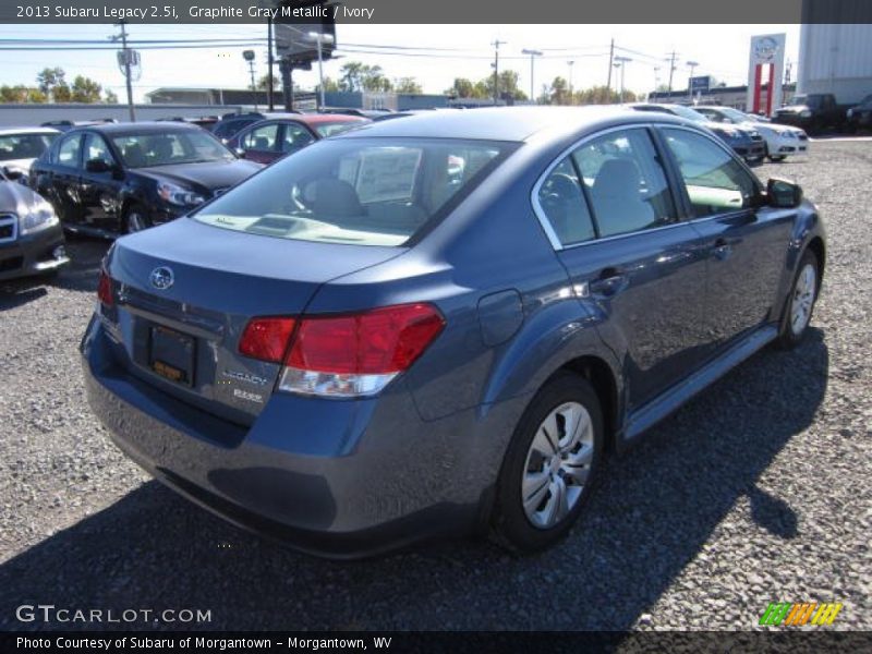 Graphite Gray Metallic / Ivory 2013 Subaru Legacy 2.5i