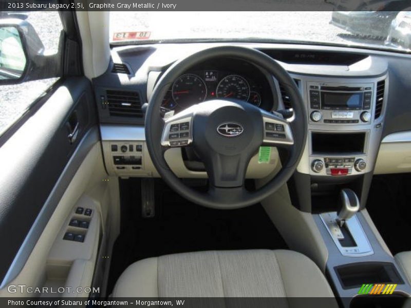Graphite Gray Metallic / Ivory 2013 Subaru Legacy 2.5i