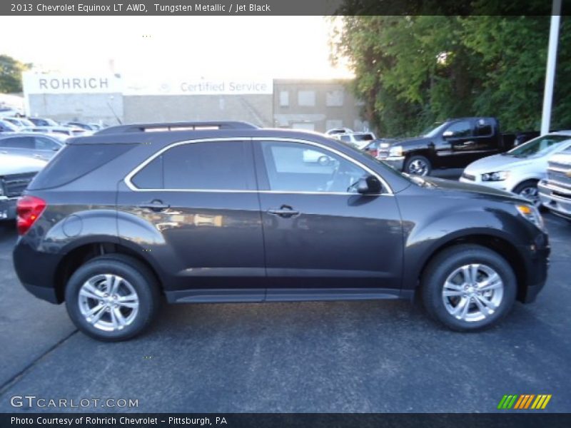 Tungsten Metallic / Jet Black 2013 Chevrolet Equinox LT AWD