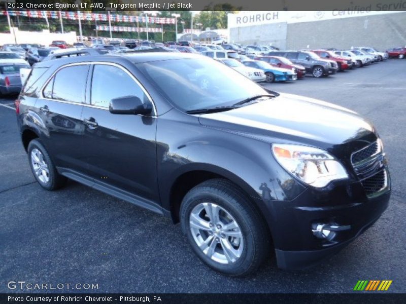 Tungsten Metallic / Jet Black 2013 Chevrolet Equinox LT AWD