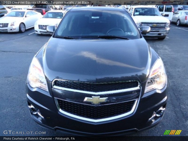 Tungsten Metallic / Jet Black 2013 Chevrolet Equinox LT AWD
