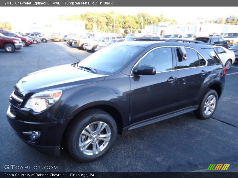 Tungsten Metallic / Jet Black 2013 Chevrolet Equinox LT AWD