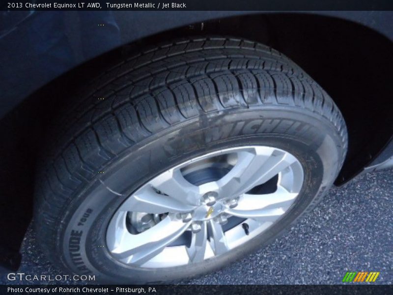 Tungsten Metallic / Jet Black 2013 Chevrolet Equinox LT AWD