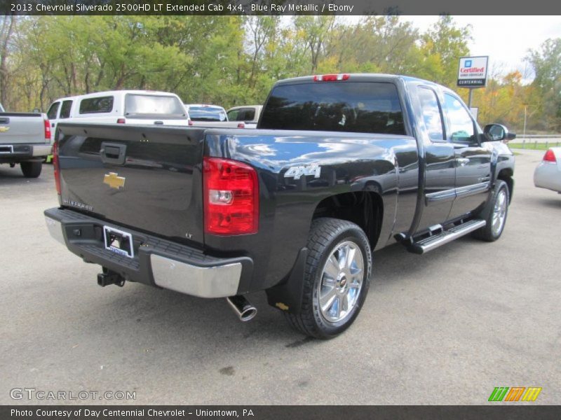 Blue Ray Metallic / Ebony 2013 Chevrolet Silverado 2500HD LT Extended Cab 4x4