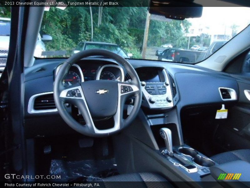 Tungsten Metallic / Jet Black 2013 Chevrolet Equinox LT AWD