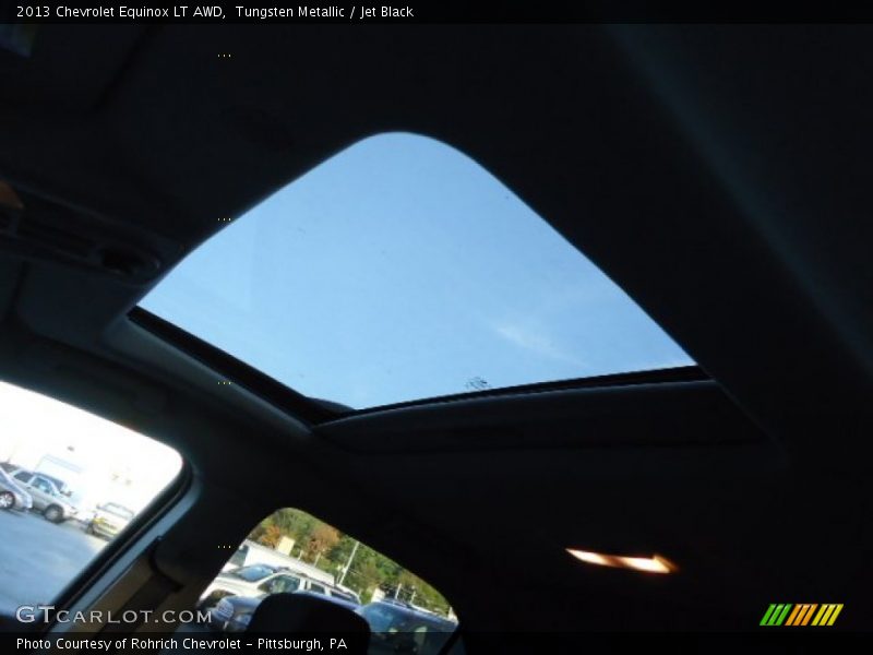 Tungsten Metallic / Jet Black 2013 Chevrolet Equinox LT AWD